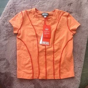NWT! Orange diesel shirt
